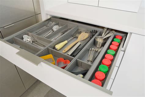 steel drawer boxes|metal utensil drawer organizer.